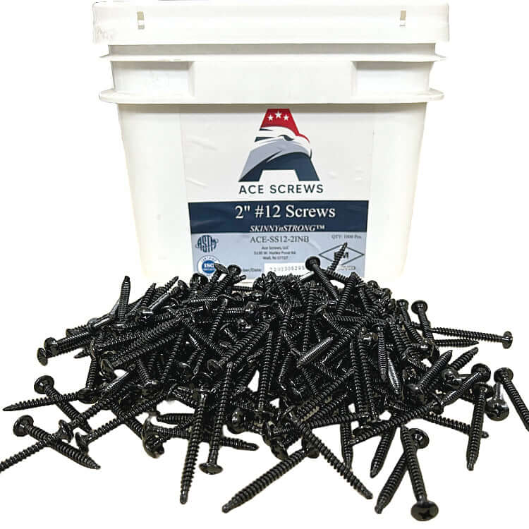 Ace Screws SKINNYnSTRONG #12 All-Purpose Roofing Fastener with FM approval and superior performance. Free shipping included.